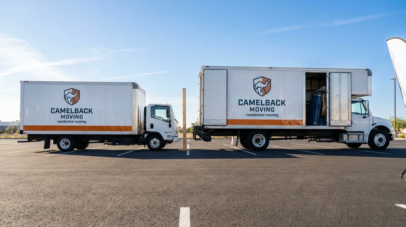 Moving truck size capacity guide in Northville